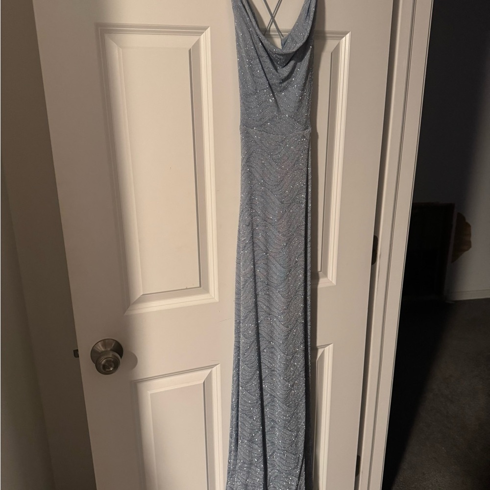 Windsor Sparkling Blue Maxi Dress